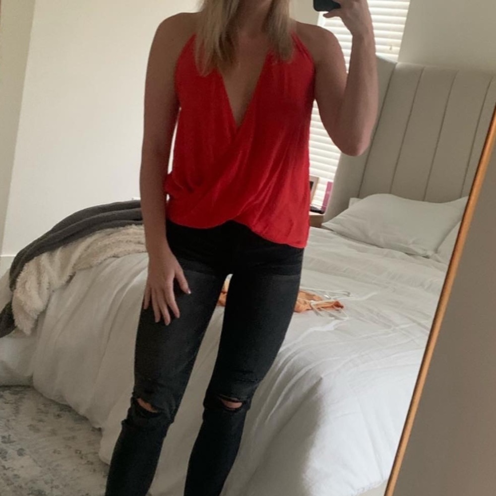 Large halter top